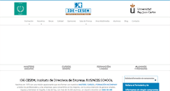 Desktop Screenshot of ide-cesem.com