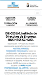 Mobile Screenshot of ide-cesem.com